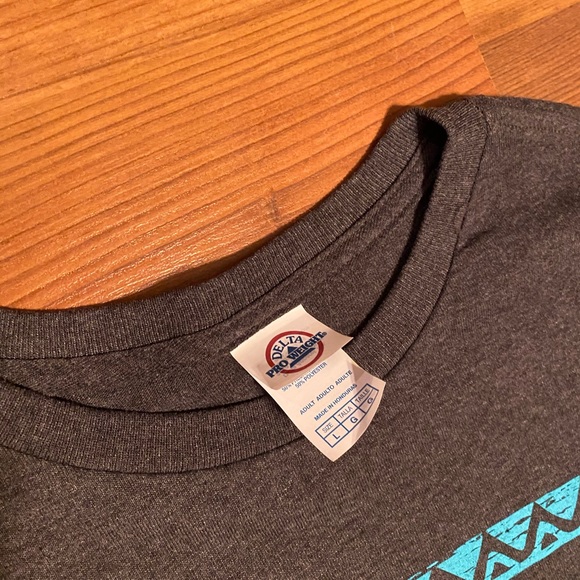 Tacos & Tequila-Grey/Turquoise Graphic Tee - Picture 3 of 3